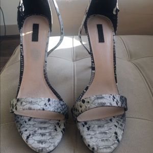 Topshop heels sandals